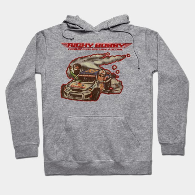 Ricky Bobby Retro Vintage Hoodie by TuoTuo.id